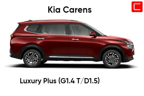 The New Kia Carens Luxury Plus